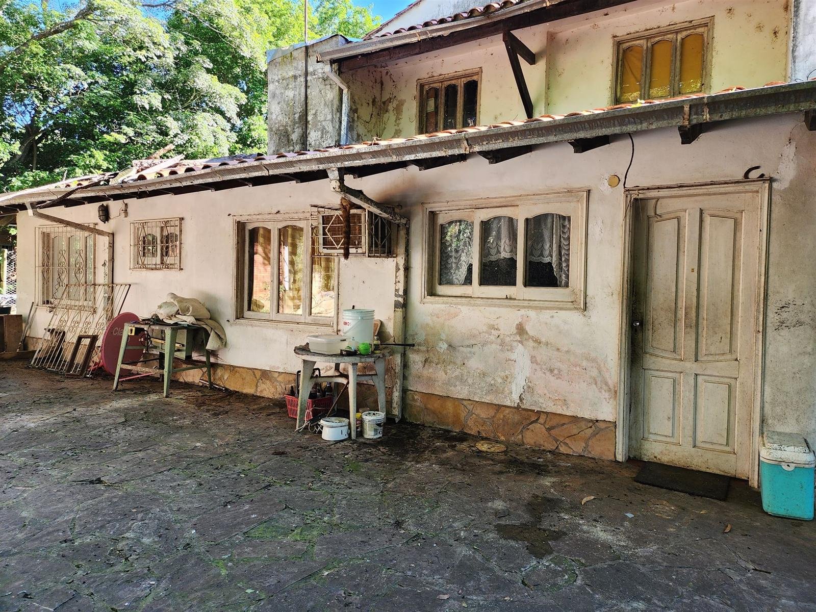 Antes · La fachada